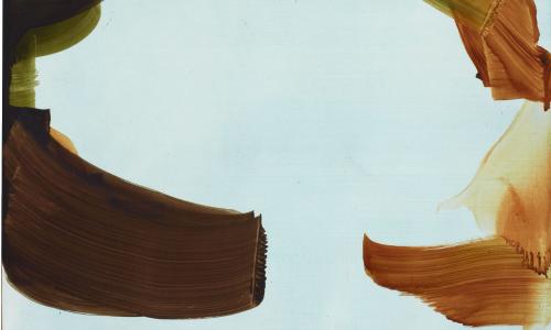 Markus Saile, ohne Titel, 2019, Öl auf Holz, 33 x 39 x cm (Detail), Courtesy the Artist und Galerie Markus Lüttgen, Düsseldorf