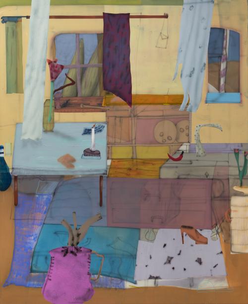 Fabian Treiber painting OnCanvas LosFeliz 2019 2018121402171 220x180cm 5
