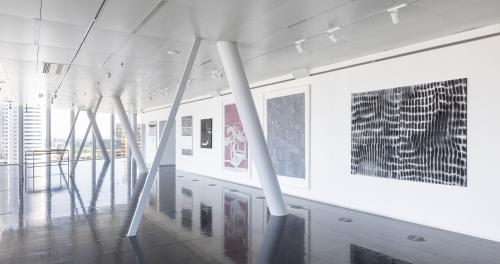 Franco Kappl, Farid Sabha, Gerlinde Thuma, Tranche de Vie, STRABAG Artlounge, 2022, Foto: Eva Kelety