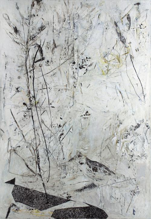 white humming 198x138cm 2015