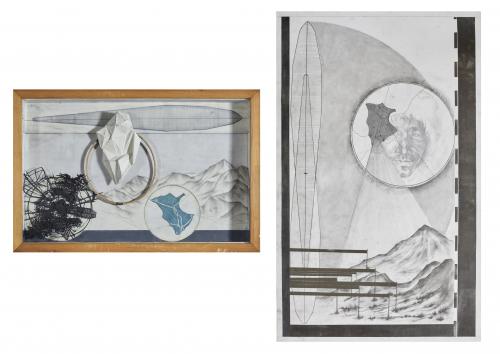 Flagge zeigen Diptichon